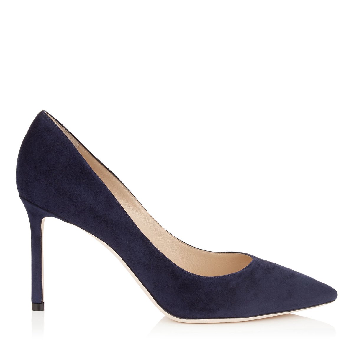 Jimmy Choo Romy 85 Pumps in Dark Beige Suede — UFO No More Jimmy Choo Romy 85 Pumps in Dark Beige Suede — UFO No More